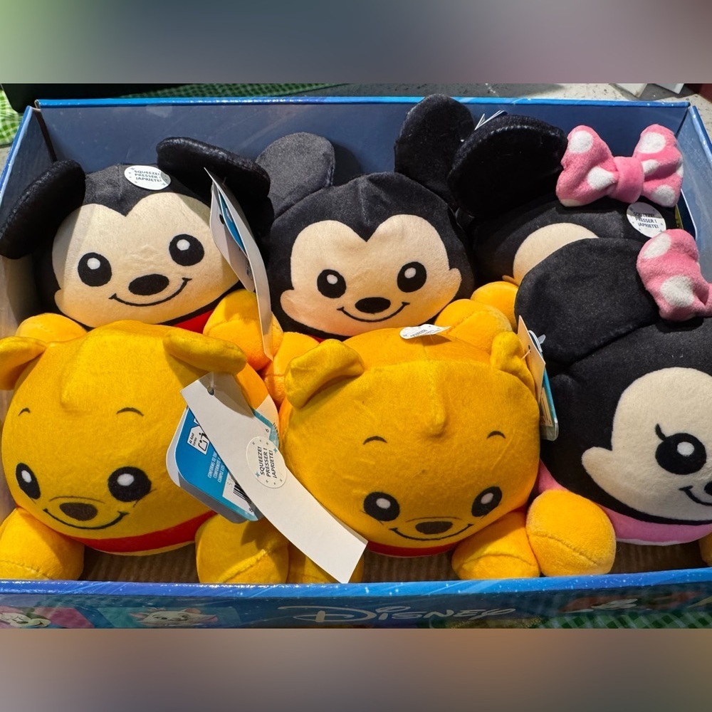 Disney - Small Weighted Plush - 5” - pick one